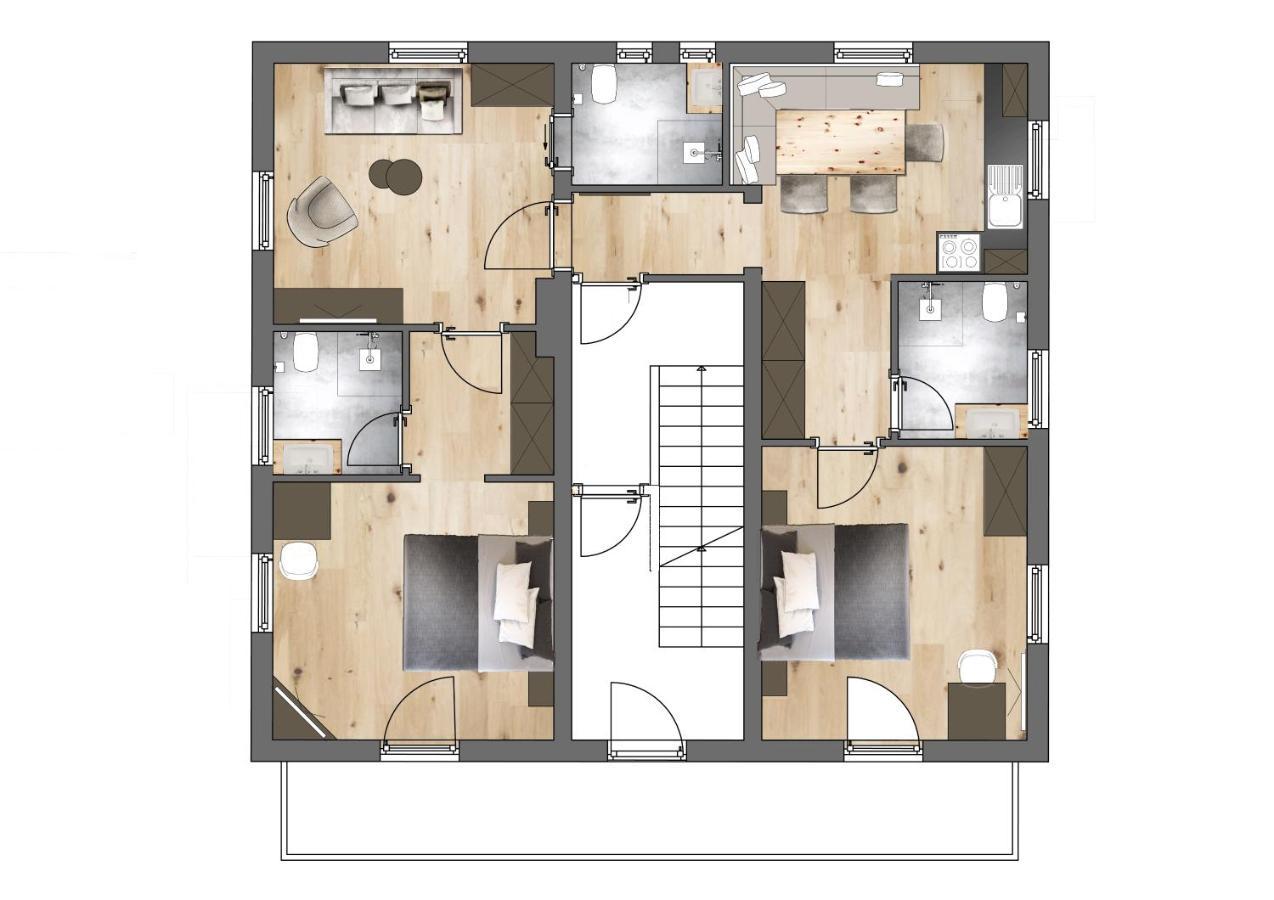 Viktors Apartments Sankt Anton am Arlberg Ngoại thất bức ảnh