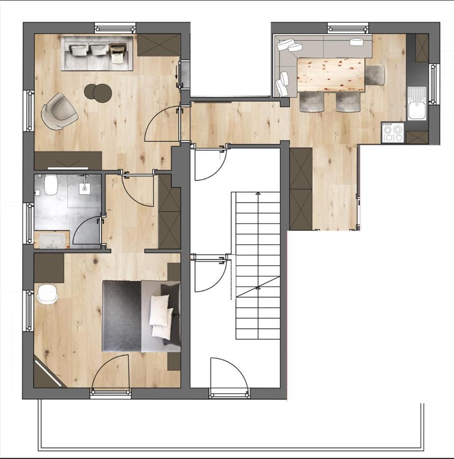 Viktors Apartments Sankt Anton am Arlberg Ngoại thất bức ảnh